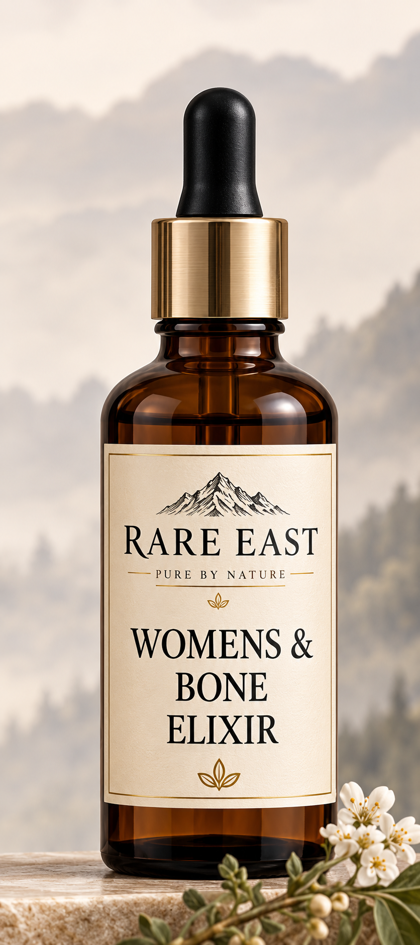 Womens and Bone Elixir bottle